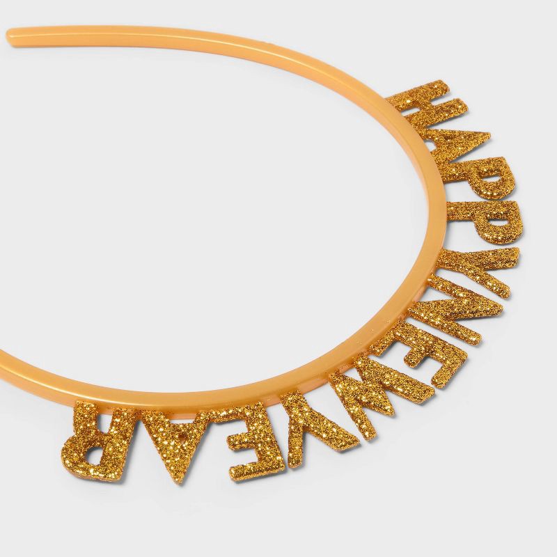 slide 3 of 4, 4ct New Year's Eve Headbands Silver/Gold - Spritz™, 4 ct