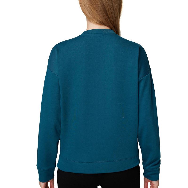 slide 2 of 3, NFL Philadelphia Eagles Women's Long Sleeve Crew Neck Fleece - M, 1 ct