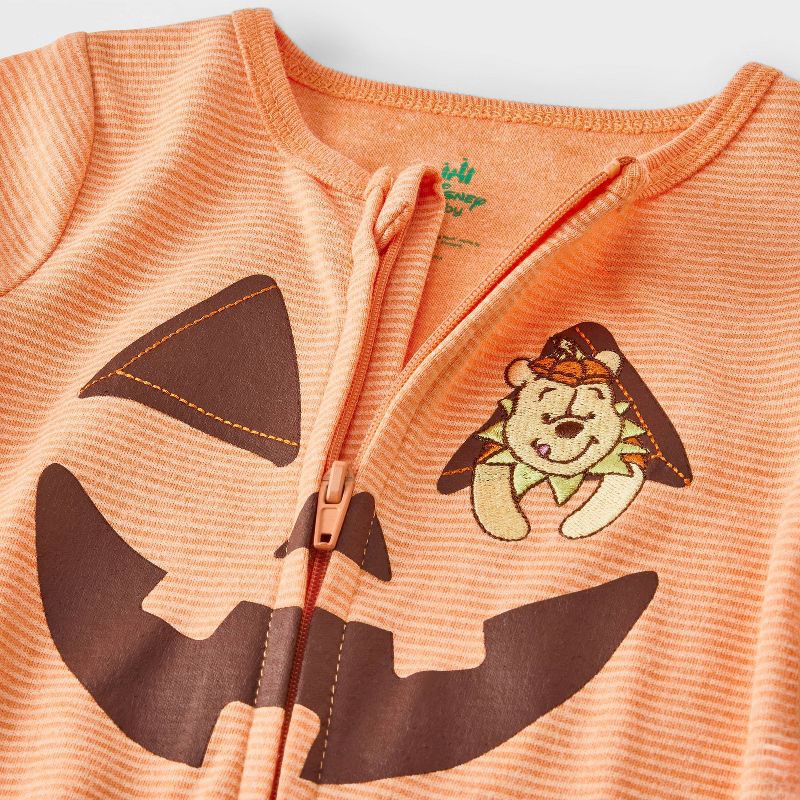 slide 2 of 4, Baby Disney Winnie The Pooh Halloween Jack O' lantern Sleep N' Play - Orange 6-9M, 1 ct