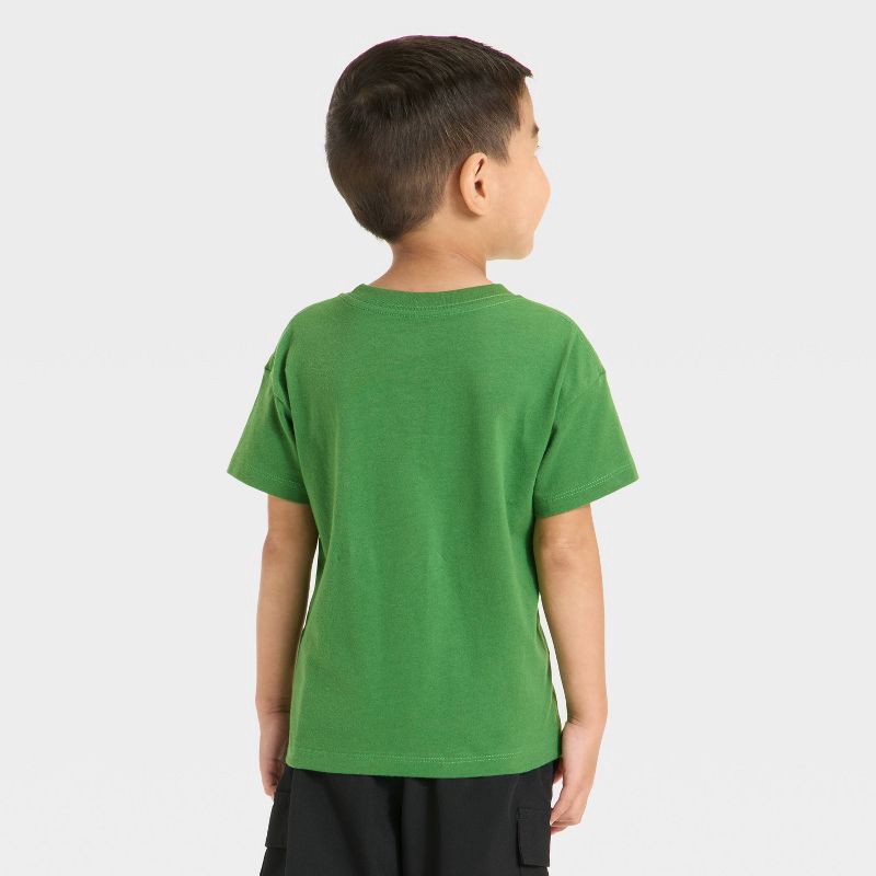 slide 3 of 4, Toddler Boys' John Deere Logo T-Shirt - Green 18M, 1 ct