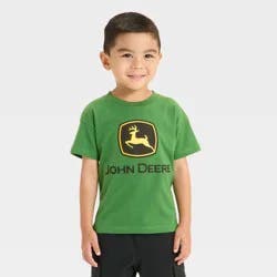 Toddler Boys' John Deere Logo T-Shirt - Green 2T