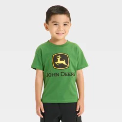 Toddler Boys' John Deere Logo T-Shirt - Green 5T