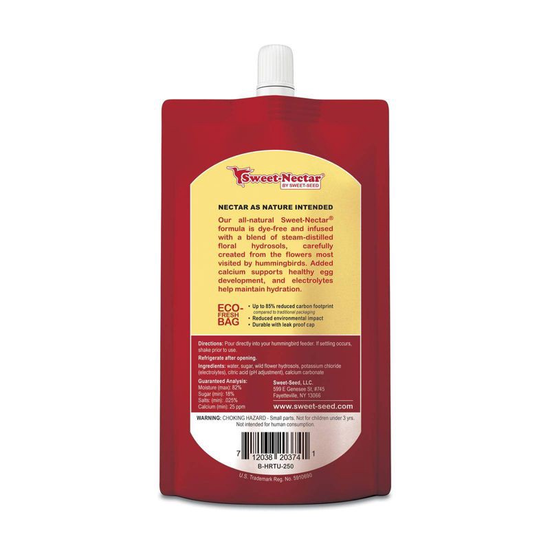 slide 2 of 5, Nature's Way Bird Products 8.5oz Sweet-Nectar Hummingbird Bag Ready-to-Use, 8.5 oz