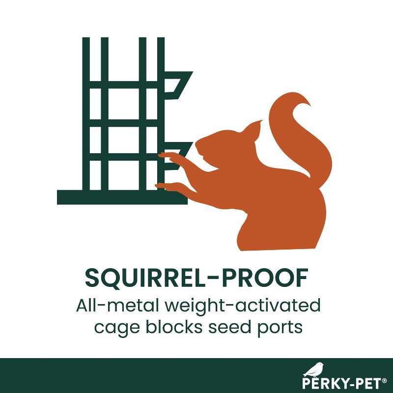 slide 7 of 13, Perky-Pet Squirrel Be Gone Bird Feeder, 1 ct