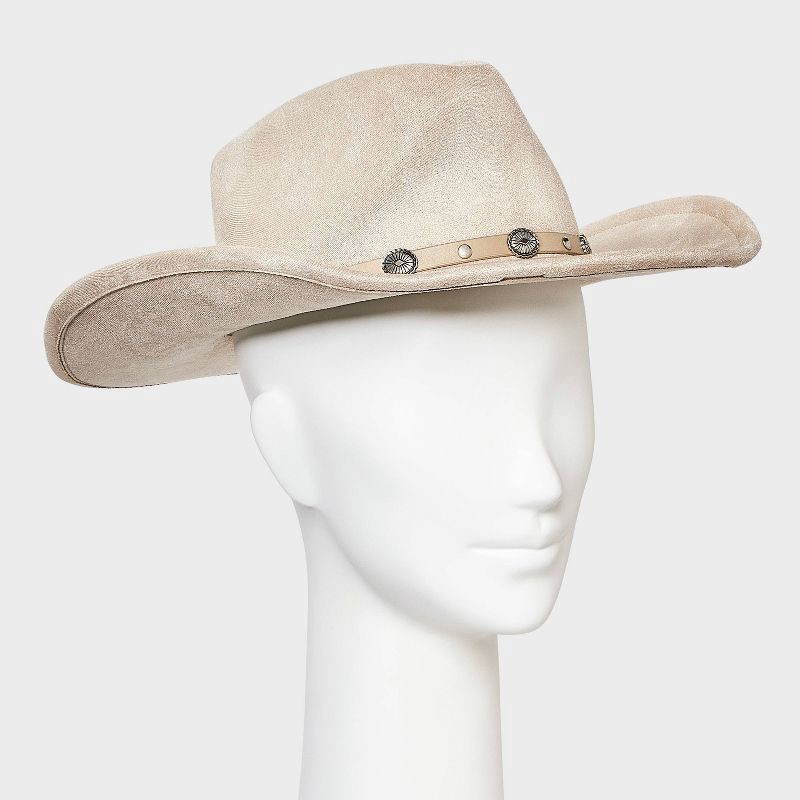 slide 2 of 5, Western Cowboy Hat - Universal Thread™ Taupe L/XL, 1 ct