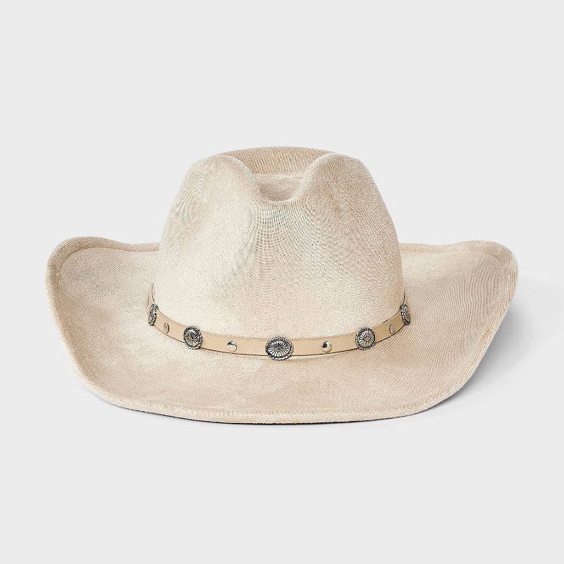 slide 3 of 5, Western Cowboy Hat - Universal Thread™ Taupe L/XL, 1 ct
