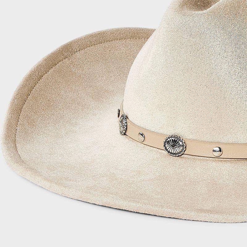 slide 5 of 5, Western Cowboy Hat - Universal Thread™ Taupe L/XL, 1 ct