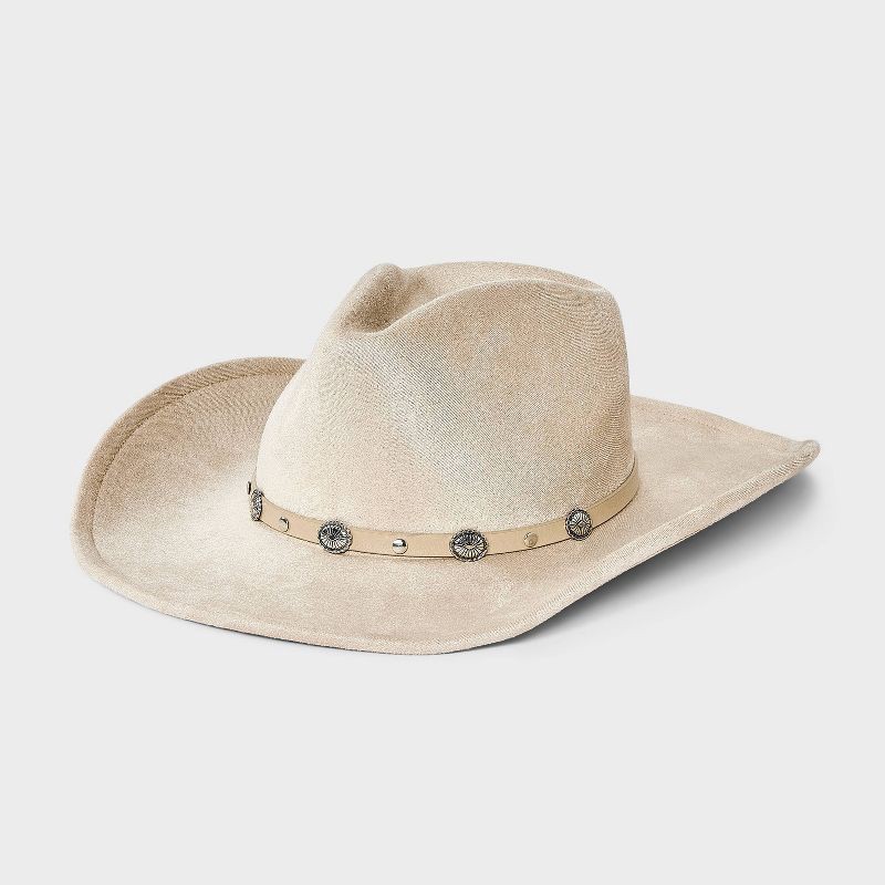 slide 1 of 5, Western Cowboy Hat - Universal Thread™ Taupe L/XL, 1 ct