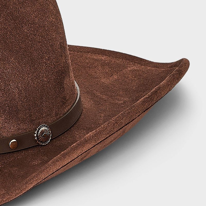 slide 5 of 5, Western Cowboy Hat - Universal Thread™ Brown S/M, 1 ct