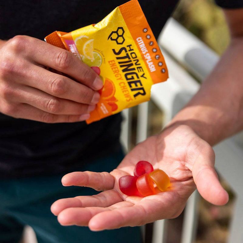 slide 5 of 7, Honey Stinger Energy Chew Citrus Splash Energy Gels - 1.8 oz, 1.8 oz