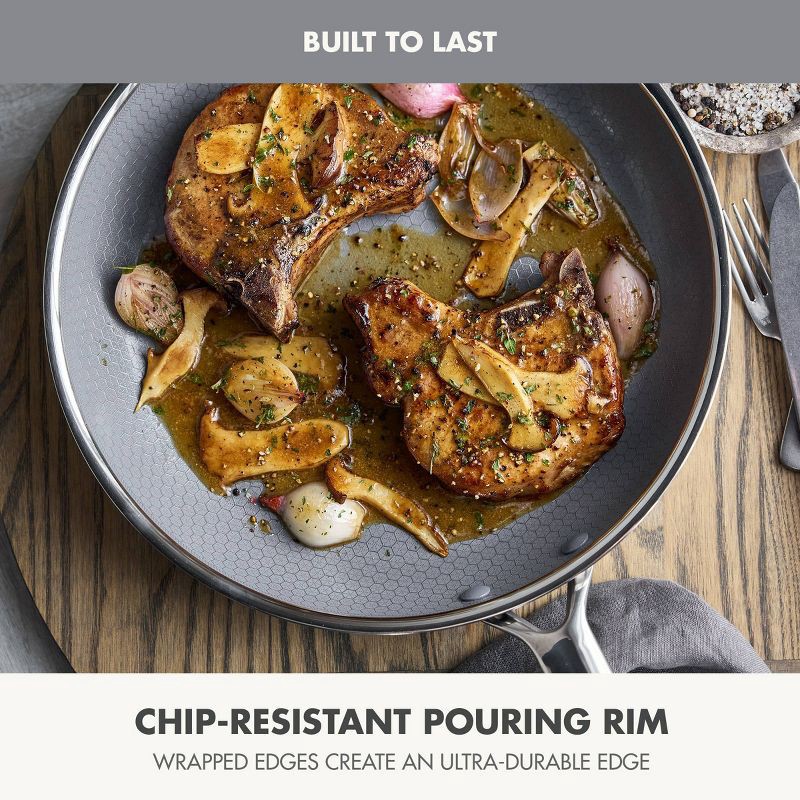 slide 9 of 11, GreenPan Prism 8" Hybrid Stainless Steel and Ceramic Nonstick Fry Pan, 1 ct