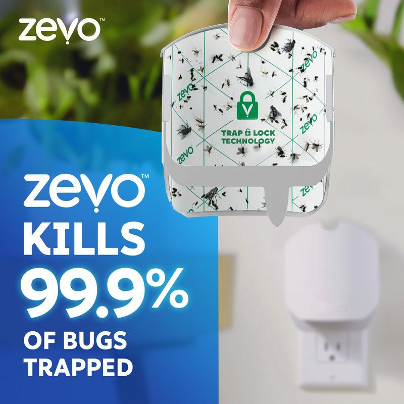 slide 9 of 11, Zevo Plant Starter Kit For Indoor Plants 1Device + 2 Refills, 1 ct