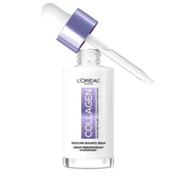 L'Oreal Paris Collagen Moisture Bounce Serum - 1 fl oz: Hydrating, Contains Glycerin, For Normal and Dry Skin