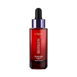 L'Oreal Paris Revitalift Triple Power 3% Peptides Serum - 1 fl oz: For Face, Contains Hyaluronic Acid, Vitamin C