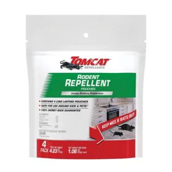 Tomcat Rodent Repellent Pouches 4ct