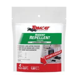 Tomcat Rodent Repellent Pouches 4ct
