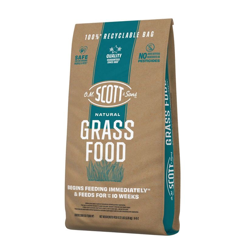 slide 6 of 6, Scotts Natural Grass Food, 1 ct