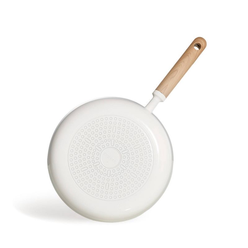 slide 2 of 6, Carote 10" Ceramic Nonstick Fry Pan Cream, 1 ct