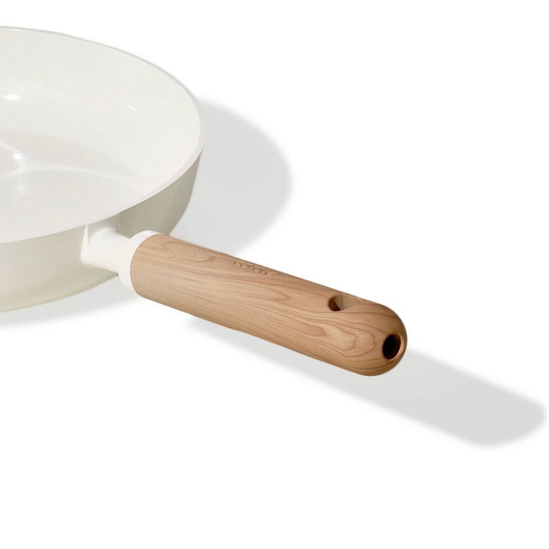 slide 3 of 6, Carote 10" Ceramic Nonstick Fry Pan Cream, 1 ct