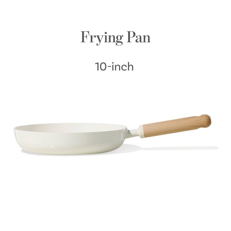 slide 4 of 6, Carote 10" Ceramic Nonstick Fry Pan Cream, 1 ct