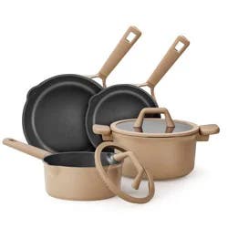 Carote 9pc Nonstick Cookware Set Taupe