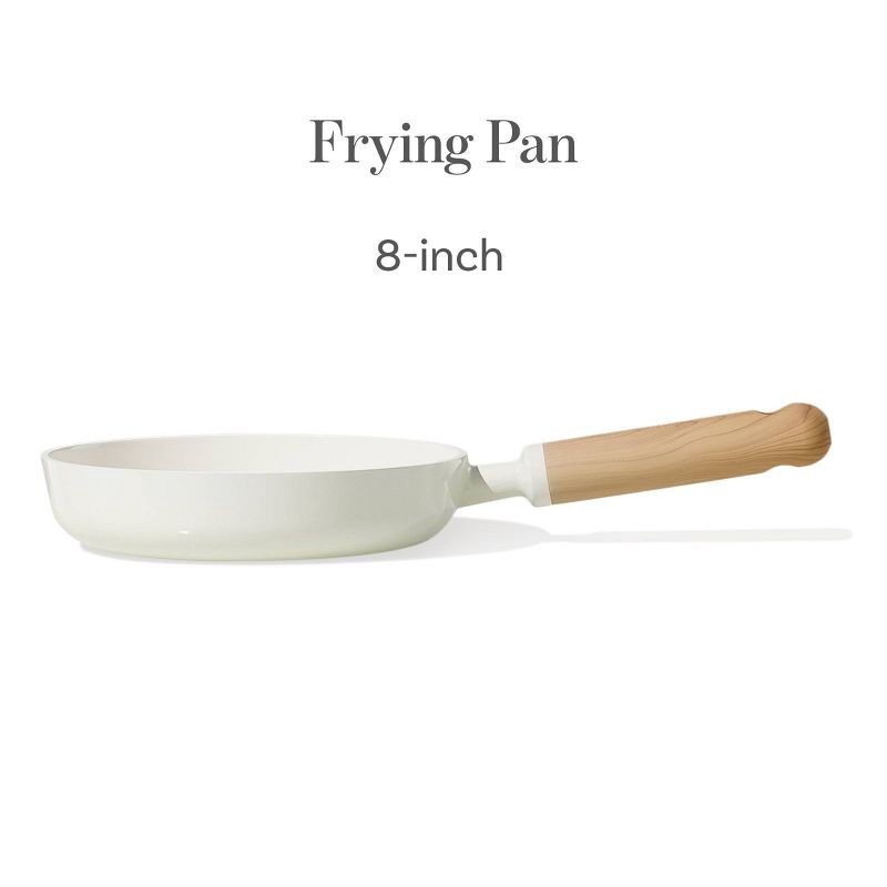slide 4 of 6, Carote 8" Ceramic Nonstick Fry Pan Cream, 1 ct