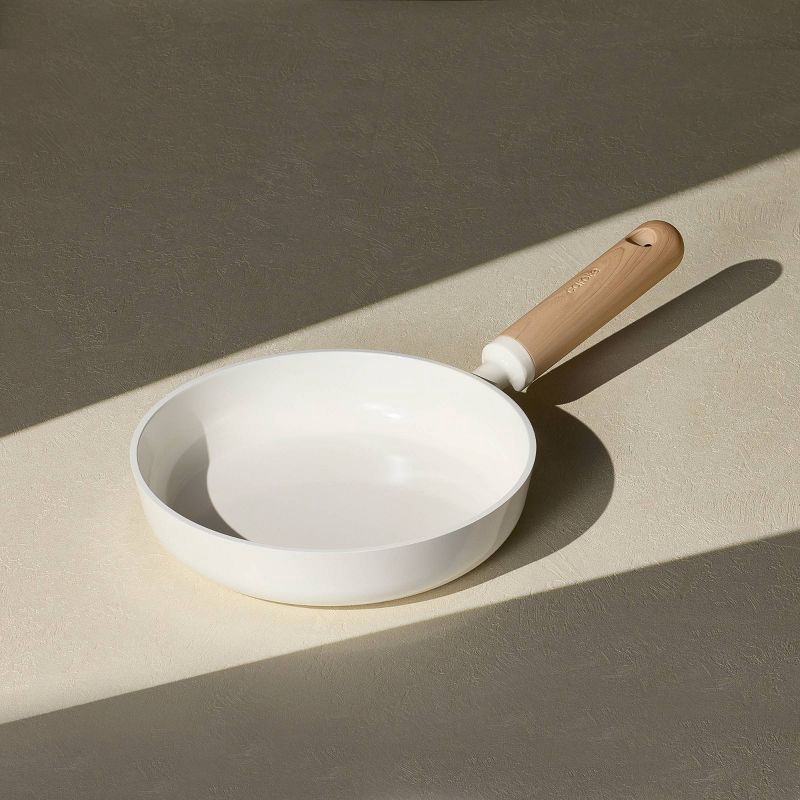 slide 5 of 6, Carote 8" Ceramic Nonstick Fry Pan Cream, 1 ct