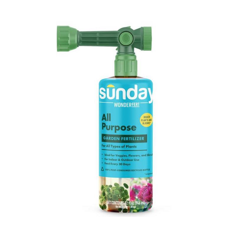 slide 1 of 2, Sunday Wonderfert All Purpose Fertilizer, 1 ct