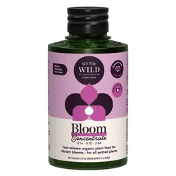 WE THE WILD Bloom Concentrate Fast-Release Organic Plant Food for Flowering Houseplants 5.1 fl oz