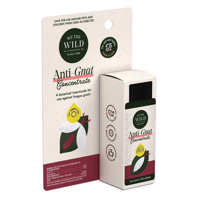 slide 3 of 4, WE THE WILD Anti-Gnat Liquid Drops, 1 ct