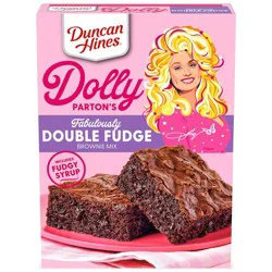 Duncan Hines Dolly Parton's Double Fudge Brownie Mix - 17.6oz