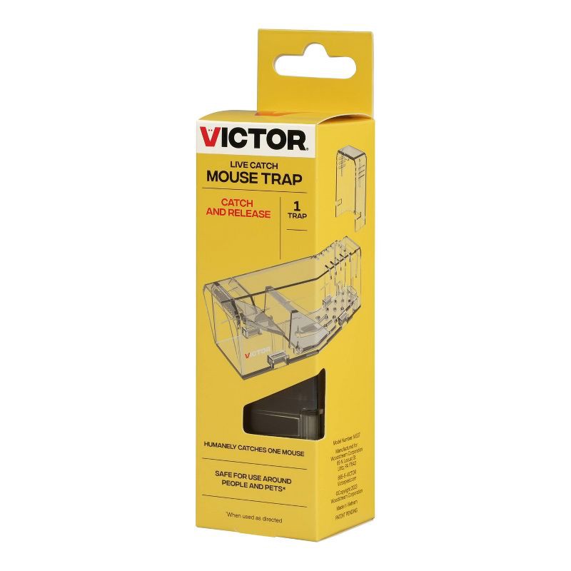 slide 2 of 9, Victor Live Catch Mouse Trap, 1 ct