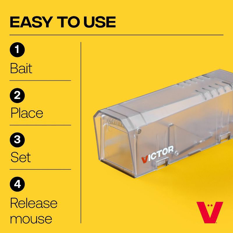 slide 8 of 9, Victor Live Catch Mouse Trap, 1 ct