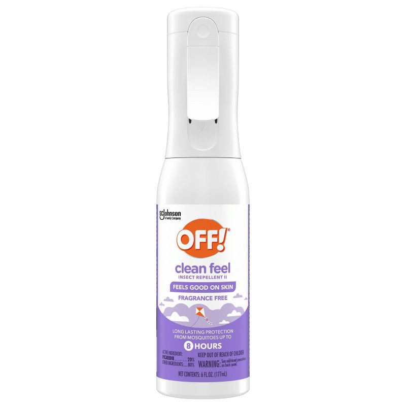 slide 2 of 5, OFF! Clean Feel Bug Spray Picaridin Misting Spray Insect Repellent DEET-free - 6oz, 6 oz