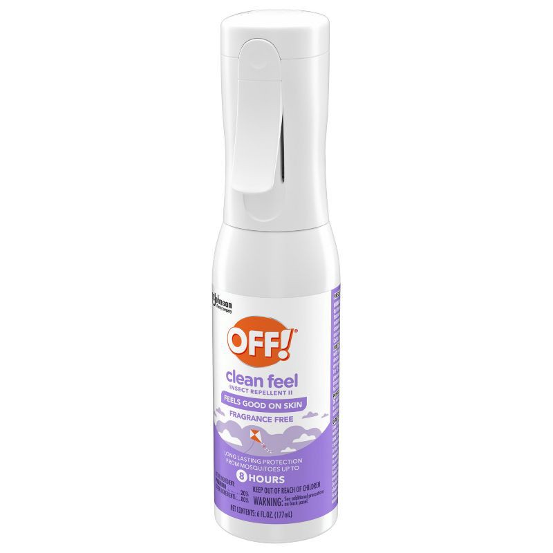 slide 4 of 5, OFF! Clean Feel Bug Spray Picaridin Misting Spray Insect Repellent DEET-free - 6oz, 6 oz