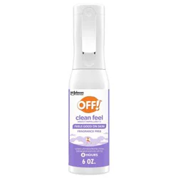 OFF! Clean Feel Insect & Mosquito Repellent Misting Spray with Picaridin, DEET-Free - 6oz