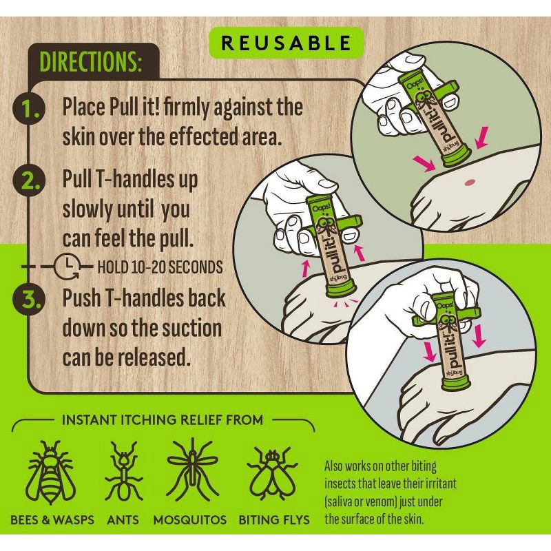 slide 6 of 8, Shubug Pull it! Anti-Itch Treatments, 1 ct