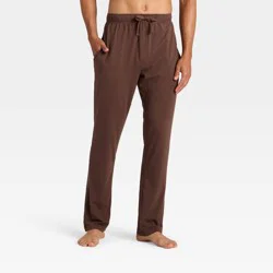 Men's Knit Pajama Pants - Goodfellow & Co™ Brown XL