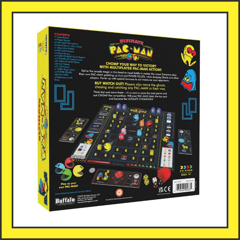 slide 5 of 7, Buffalo Games: Ultimate PAC-MAN Board Game - Retro Arcade Classic! - Official Licensed, 1 ct