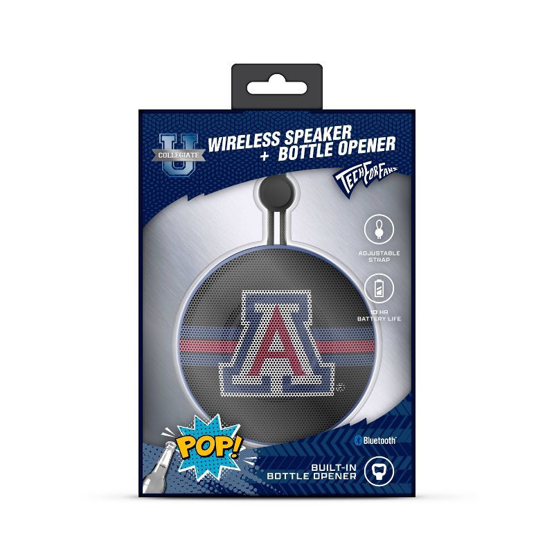 slide 4 of 5, NCAA Arizona Wildcats Circle Portable Speaker, 1 ct