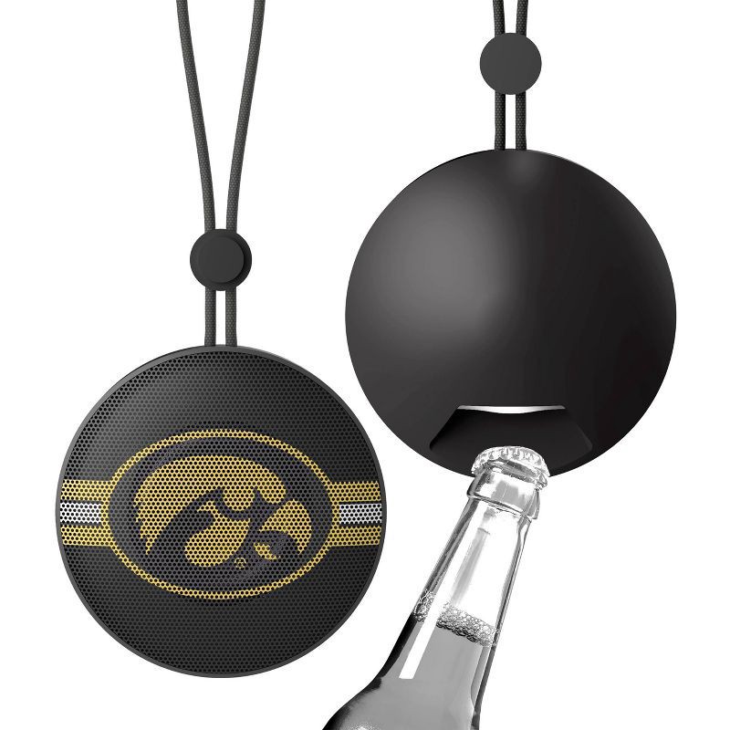 slide 3 of 5, NCAA Iowa Hawkeyes Circle Portable Speaker, 1 ct
