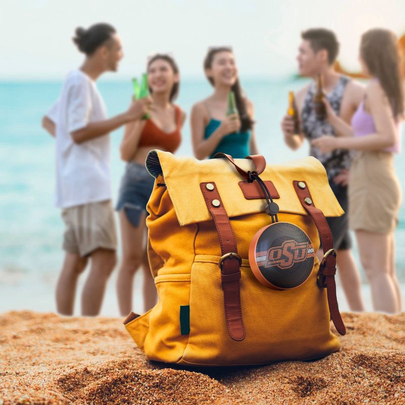 slide 5 of 5, NCAA Oklahoma State Cowboys Circle Portable Speaker, 1 ct