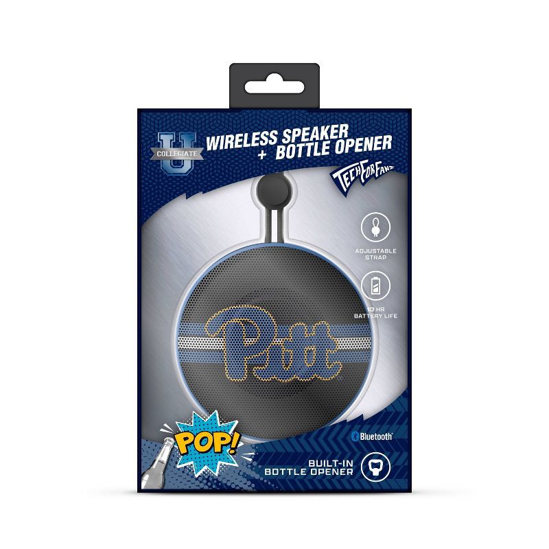 slide 4 of 5, NCAA Pitt Panthers Circle Portable Speaker, 1 ct