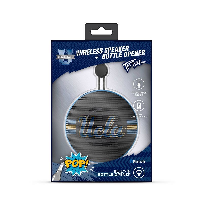 slide 4 of 5, NCAA UCLA Bruins Circle Portable Speaker, 1 ct