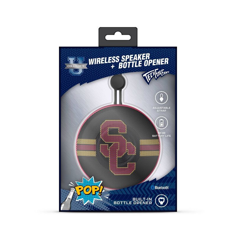 slide 3 of 4, NCAA USC Trojans Circle Portable Speaker, 1 ct