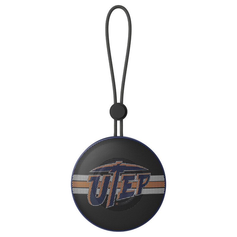 slide 1 of 4, NCAA UTEP Miners Circle Portable Speaker, 1 ct