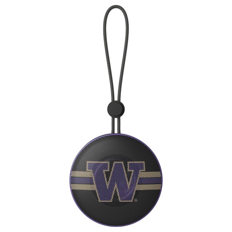 slide 1 of 4, NCAA Washington Huskies Circle Portable Speaker, 1 ct