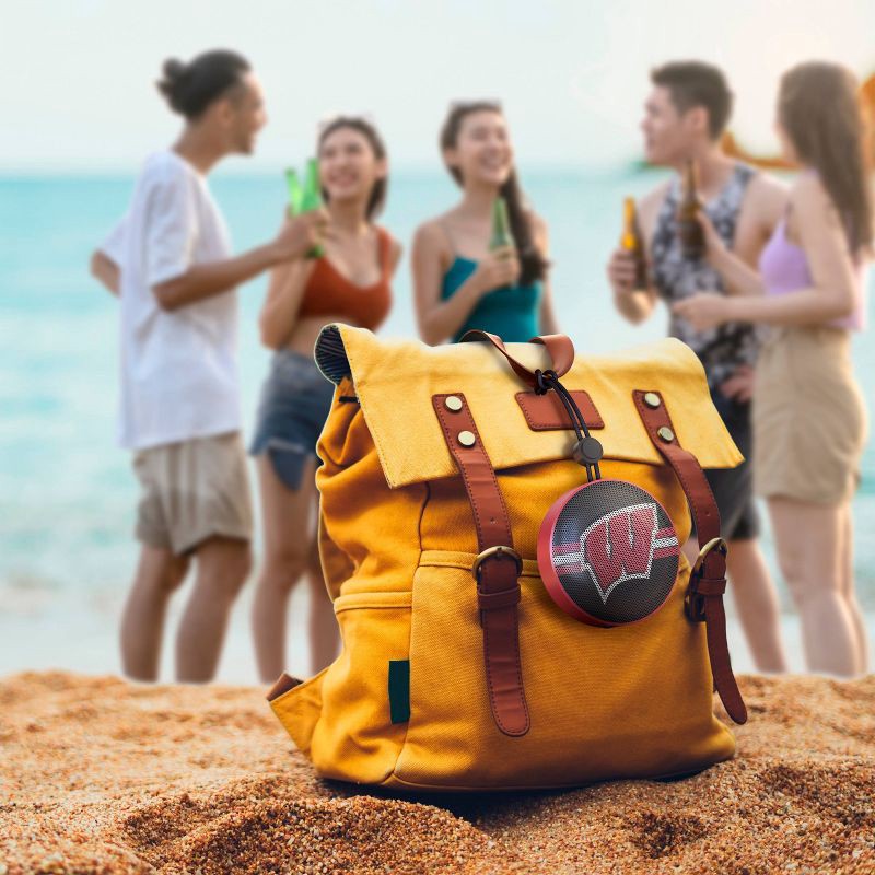 slide 4 of 4, NCAA Wisconsin Badgers Circle Portable Speaker, 1 ct