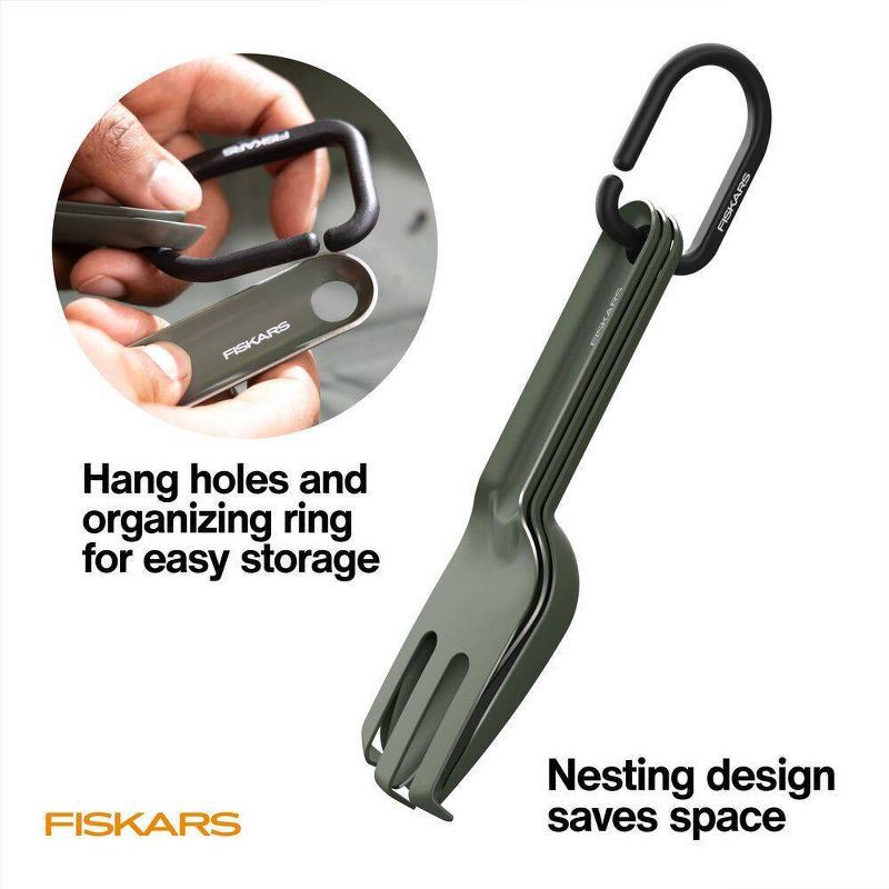 slide 7 of 8, Fiskars 3pk Potting Tools, 3 ct