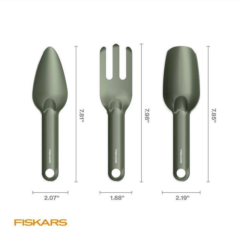 slide 8 of 8, Fiskars 3pk Potting Tools, 3 ct